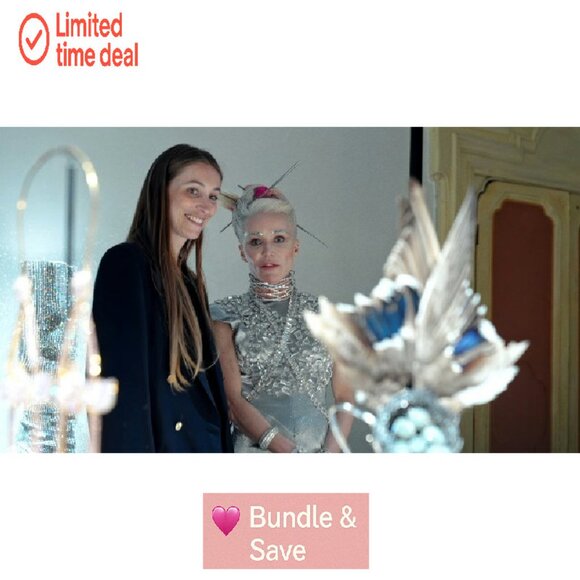 Crystal Tennis Bracelet, 6 3/8 Inches, Rose Gold Tone, White Stones - Picture 8 of 8